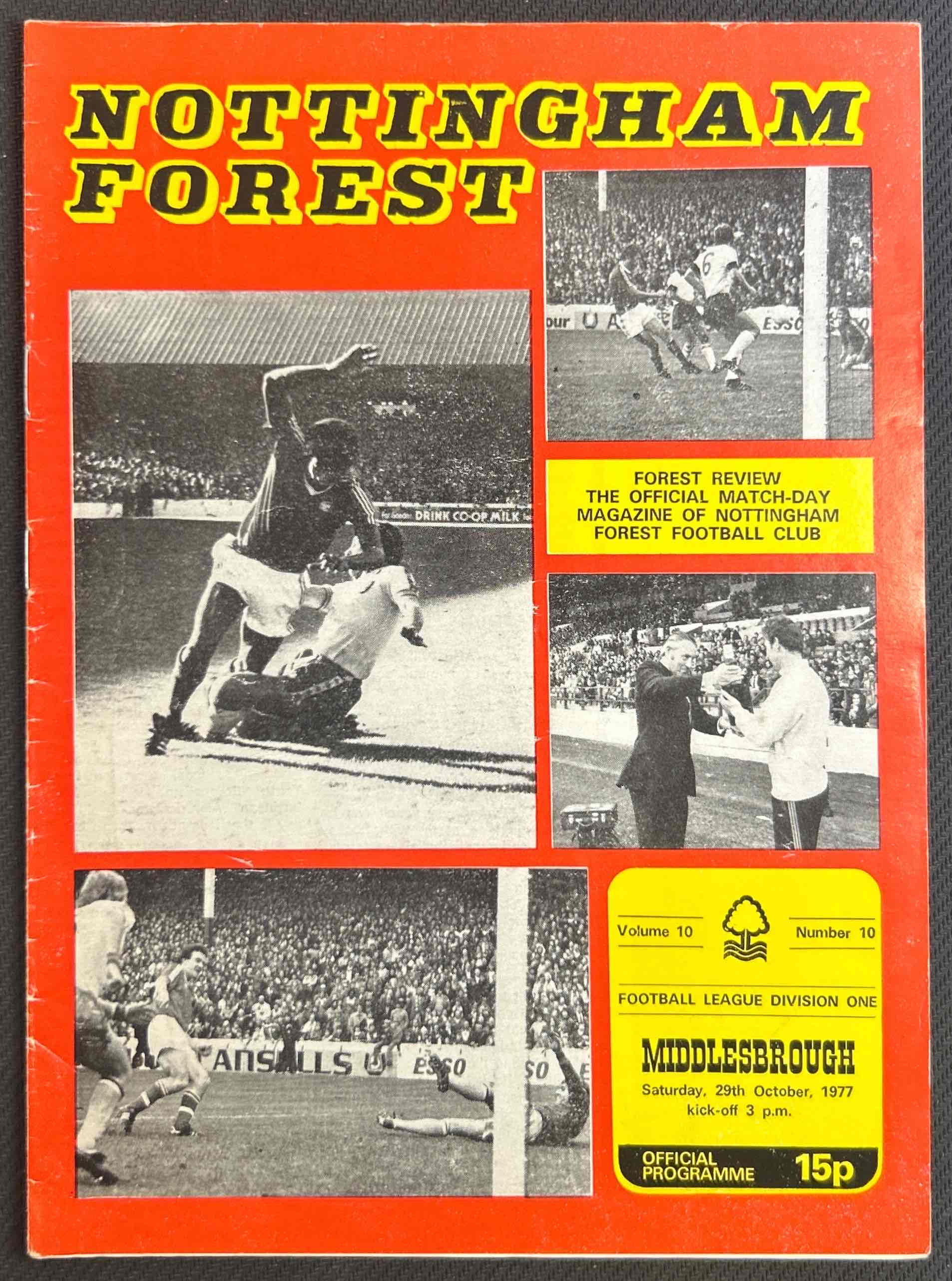 Nottingham Forest V Middlesbrough