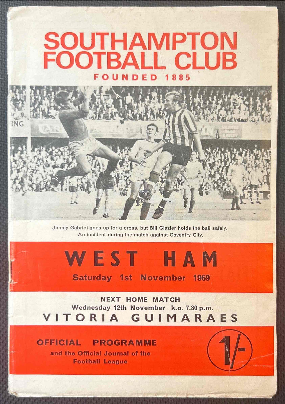 Southampton Football Programme