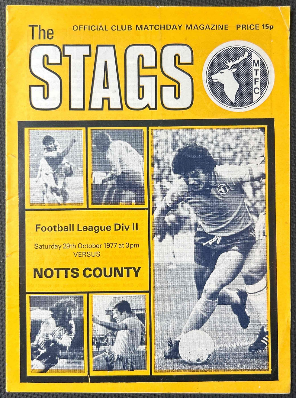 1977 Oct 29 Mansfield V Notts