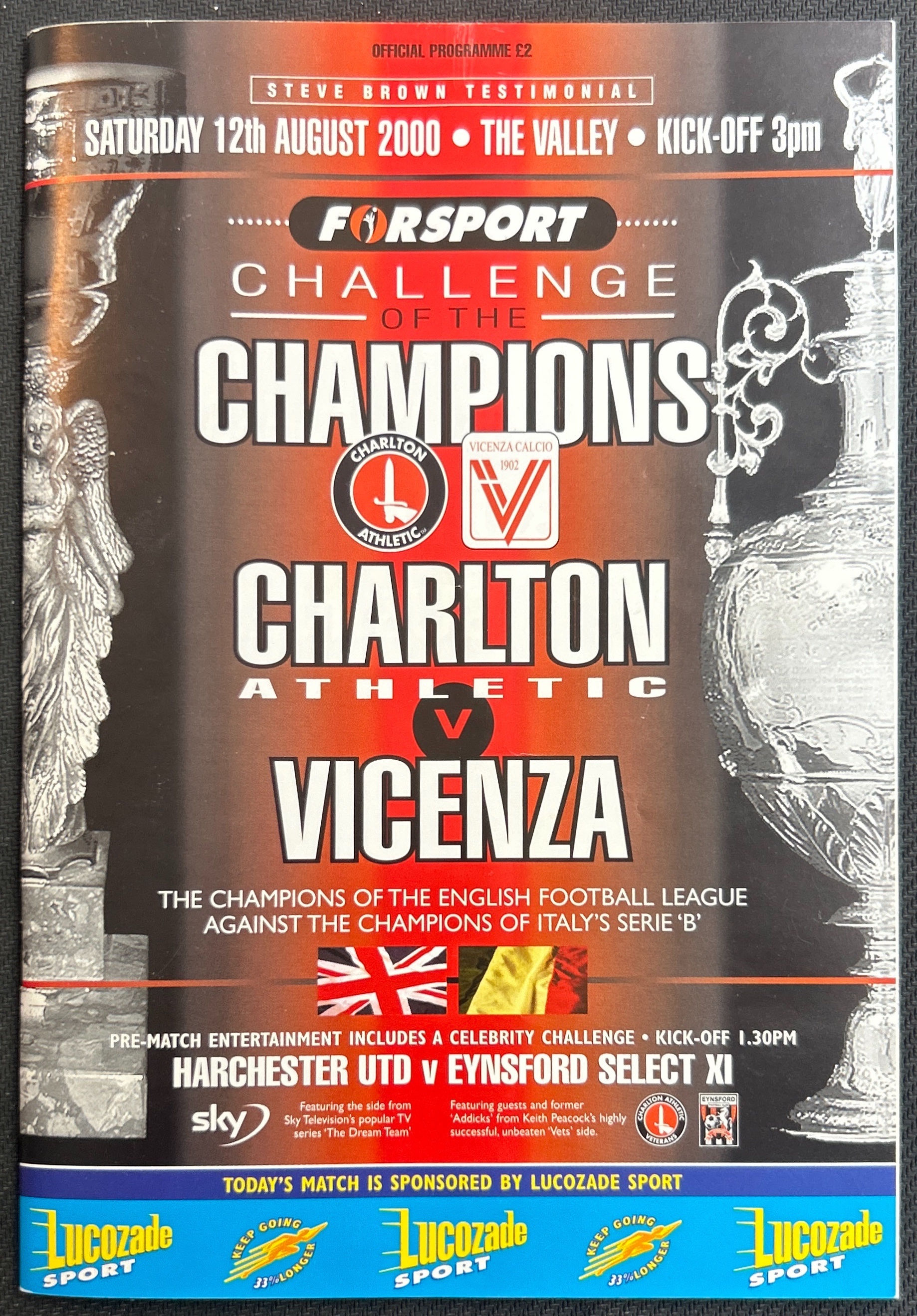 2000 Aug 12 Charlton V Vicenza