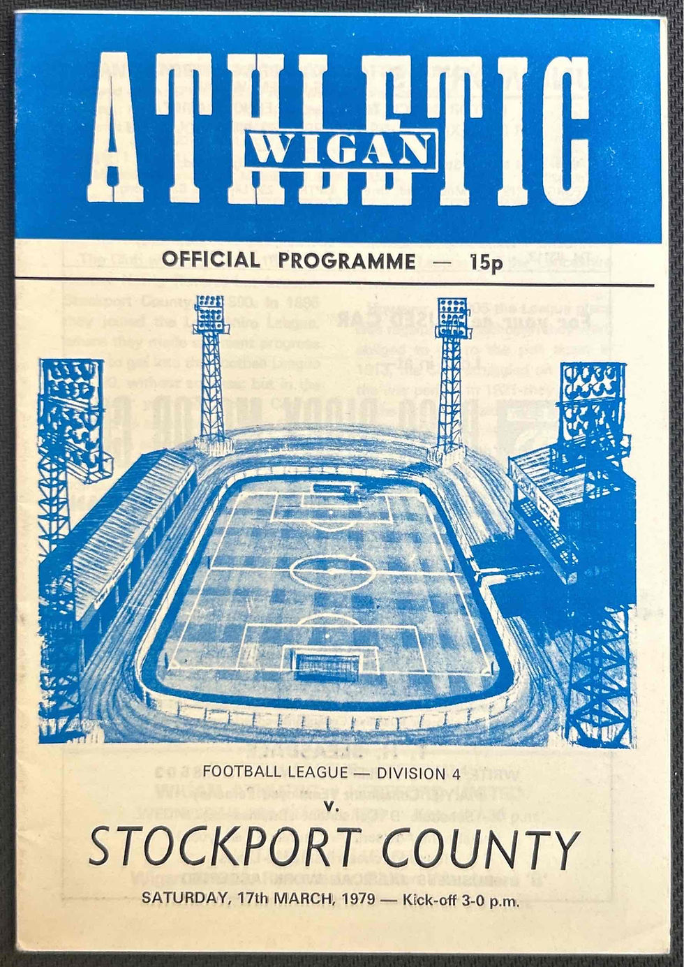 Wigan Football Programmes