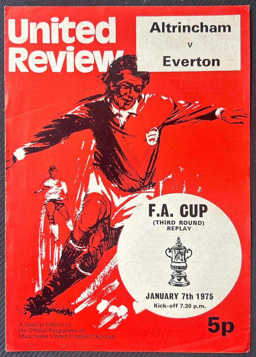 Altrincham V Everton