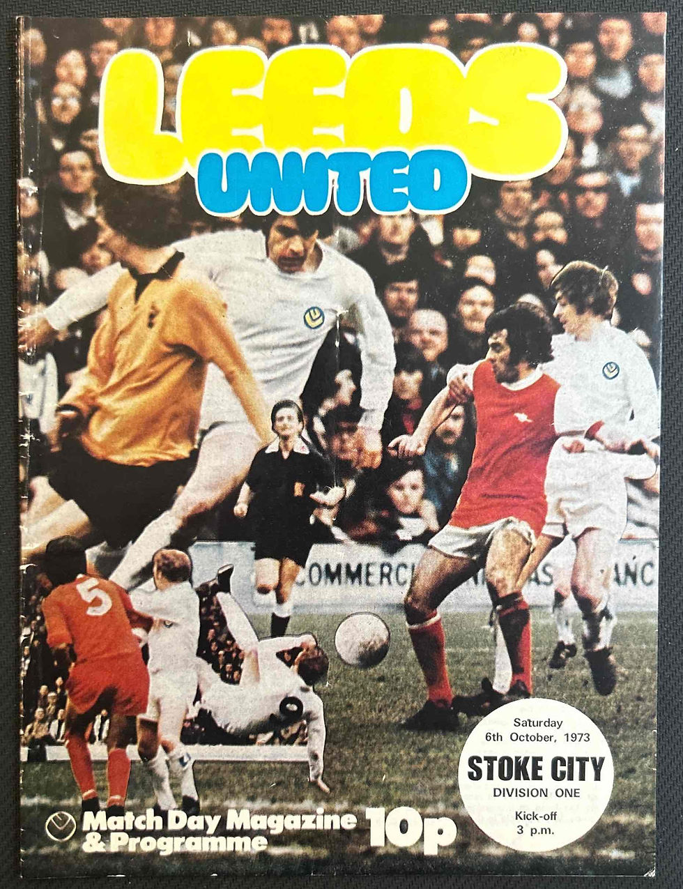 Leeds Football Programmes
