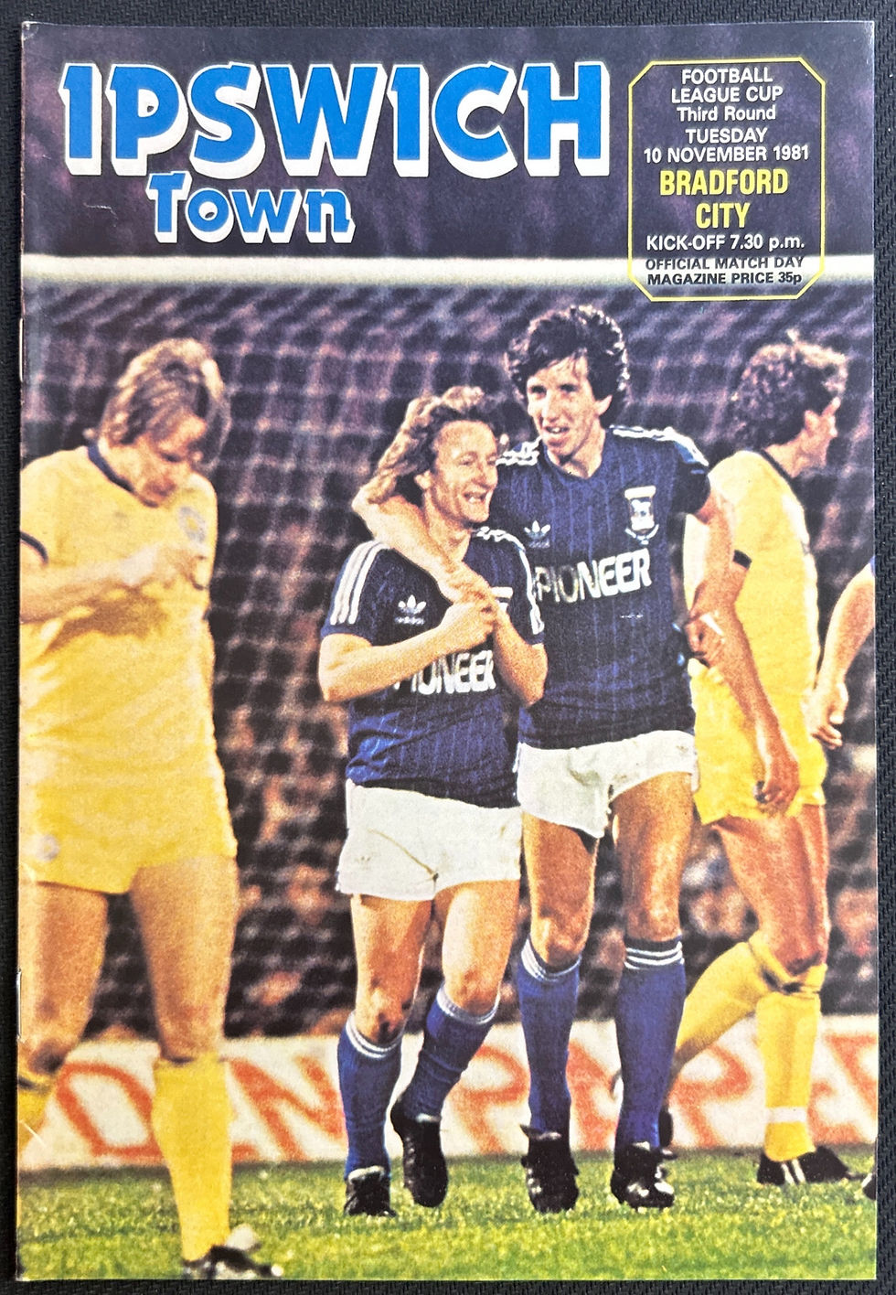 1981 Nov 10 Ipswich V Bradford