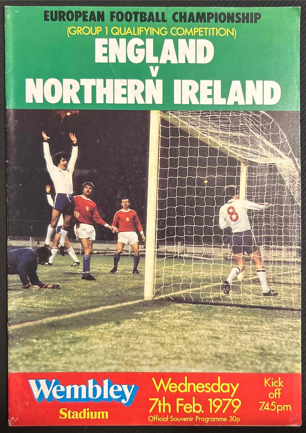 England Football Programmes