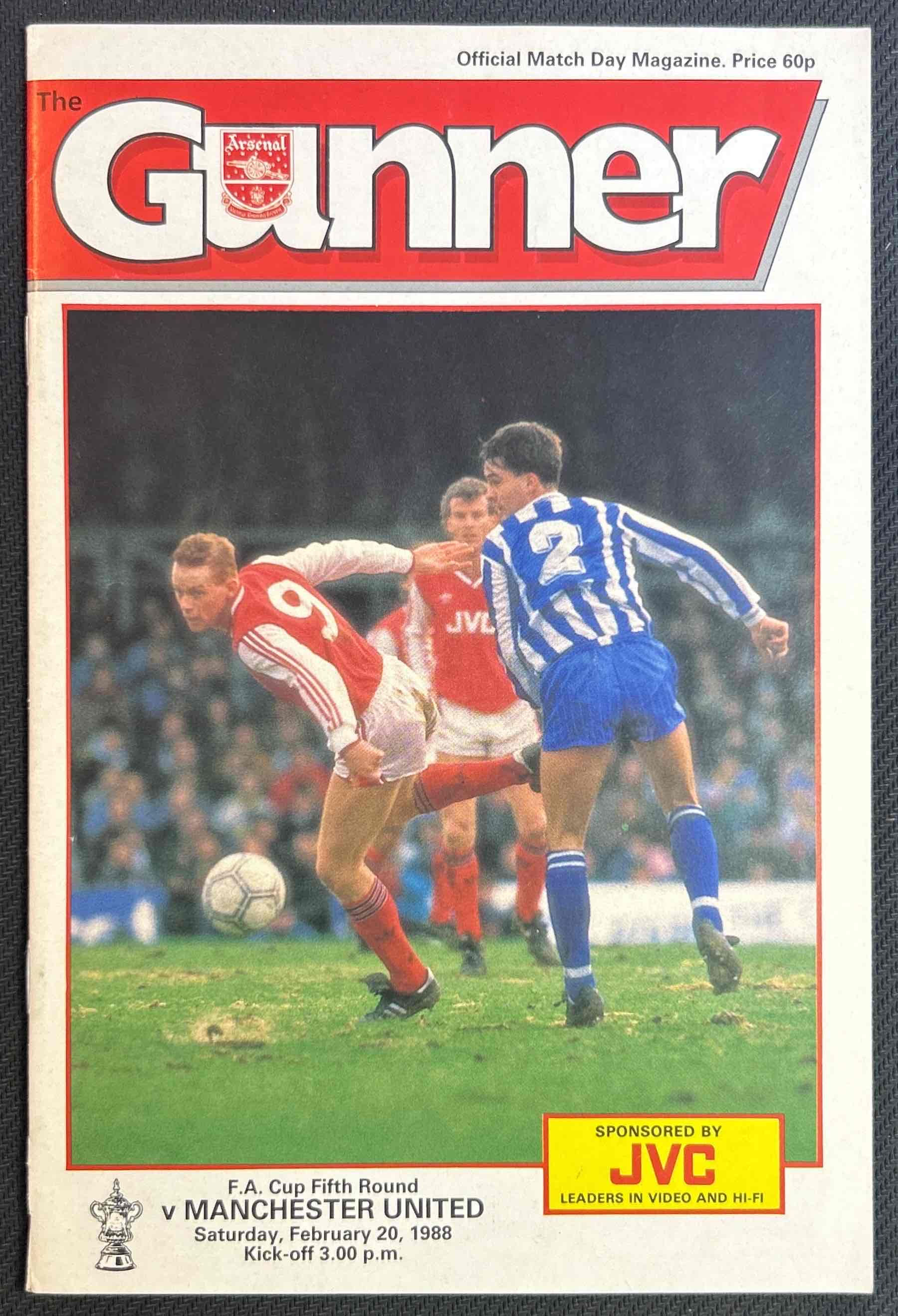 1988 Feb 20 Arsenal V Man United
