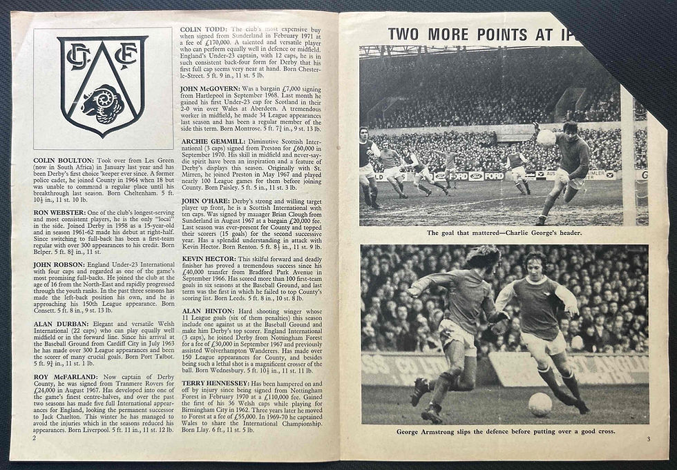 Thumbnail: Arsenal V Derby
