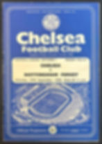 Chelsea Football Programmes