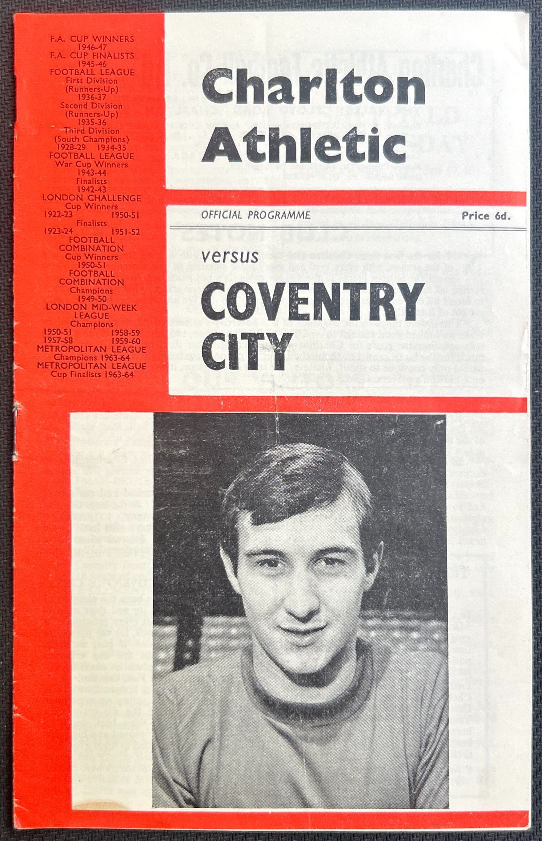 1967 Feb 18 Charlton V Coventry
