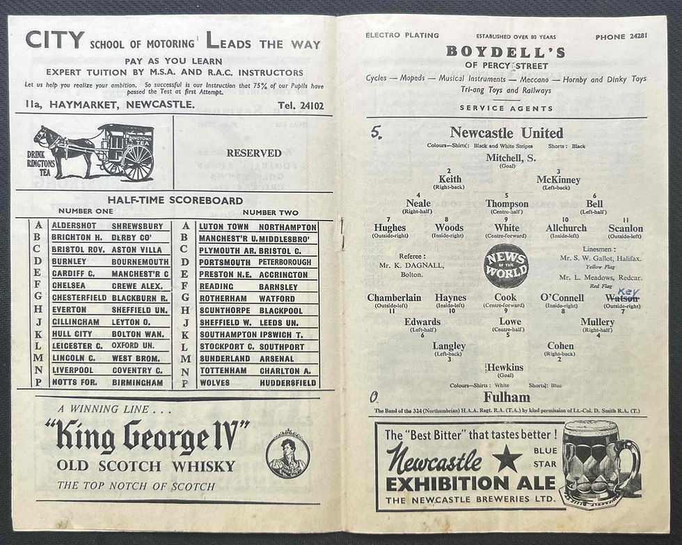Thumbnail: 1961 Jan 7 Newcastle V Fulham