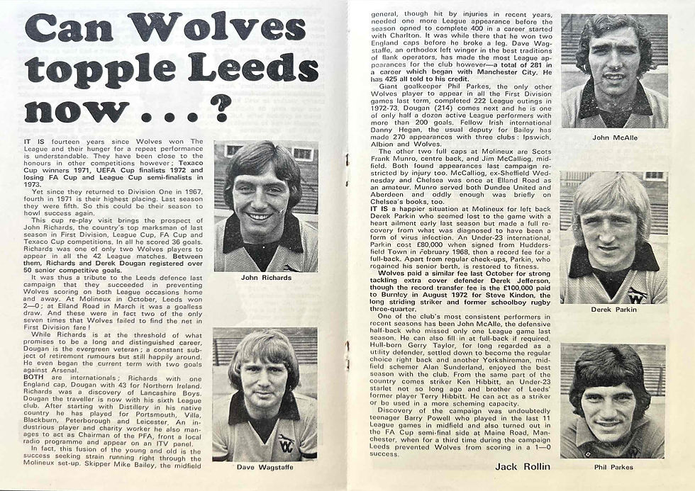 Thumbnail: Leeds Football Programmes
