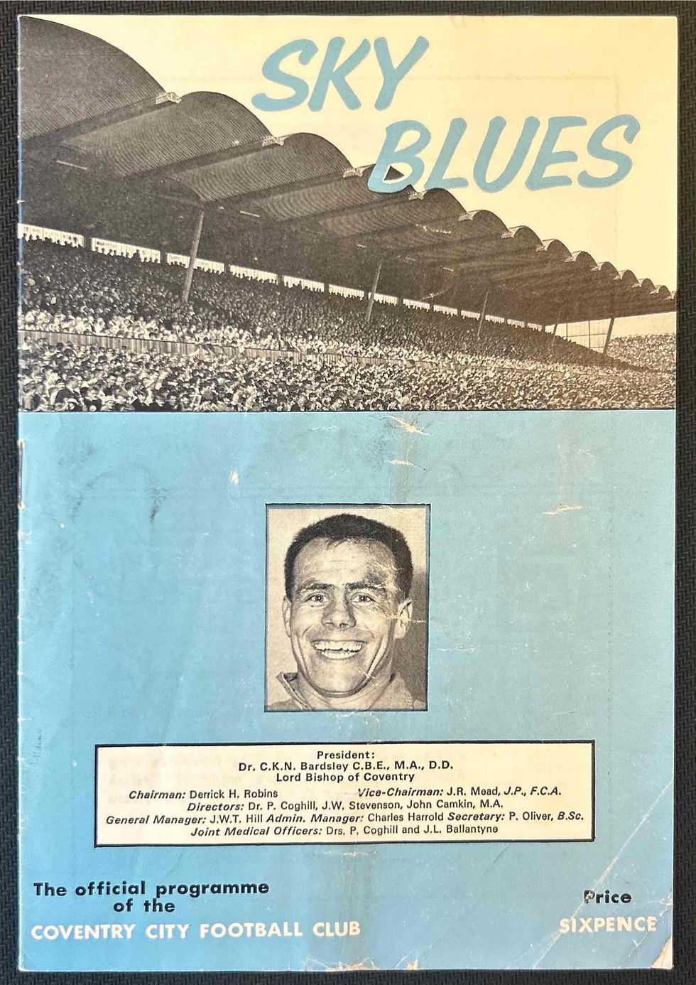1966 Apr 12 Coventry V Derby Football Programme