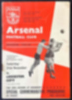 1963 Dec 21 Arsenal V Leicester Football Programme