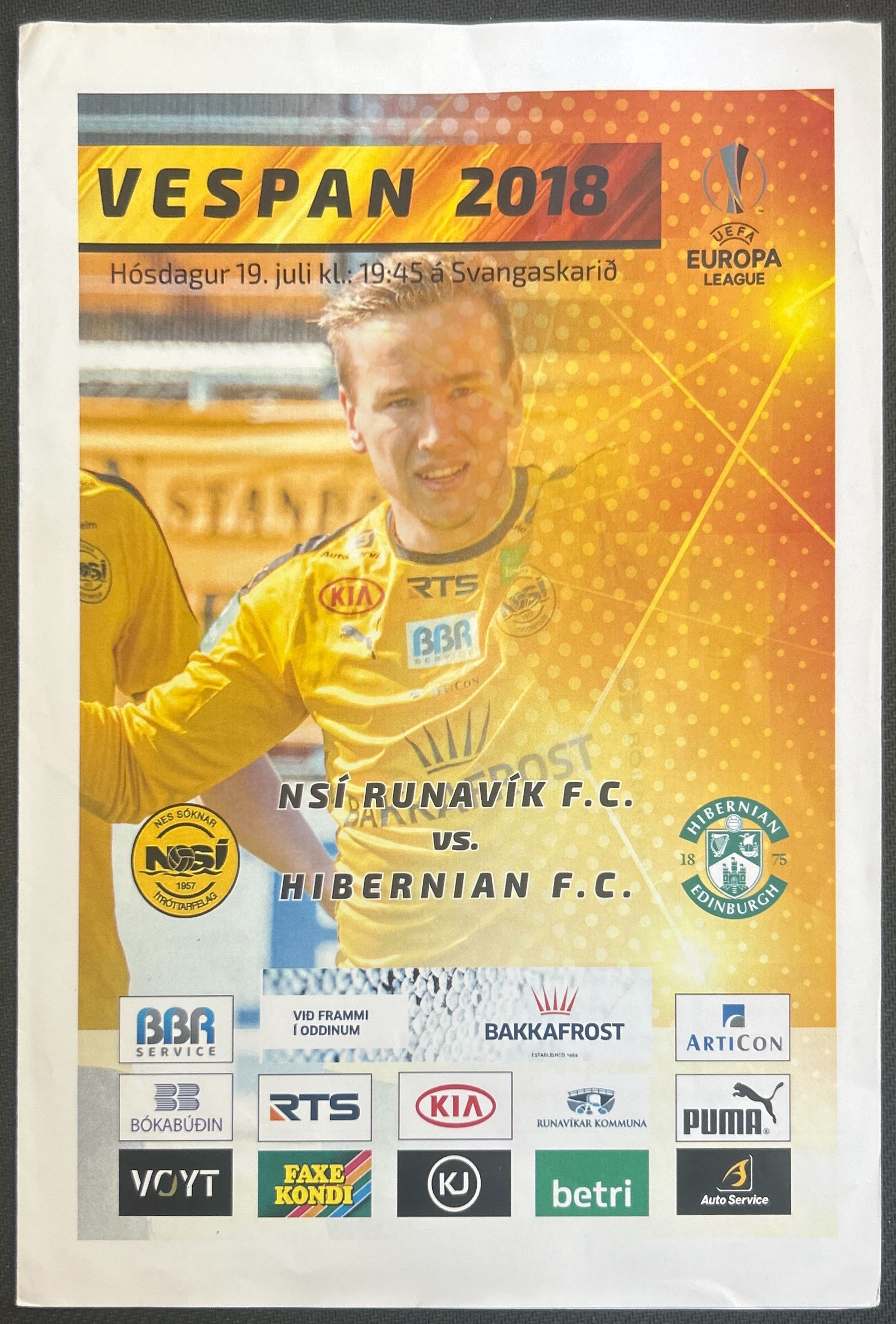 2018 Jul 19 NSI Runavik V Hibernian