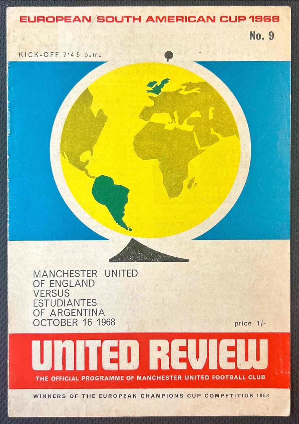 Man United Football Programmes