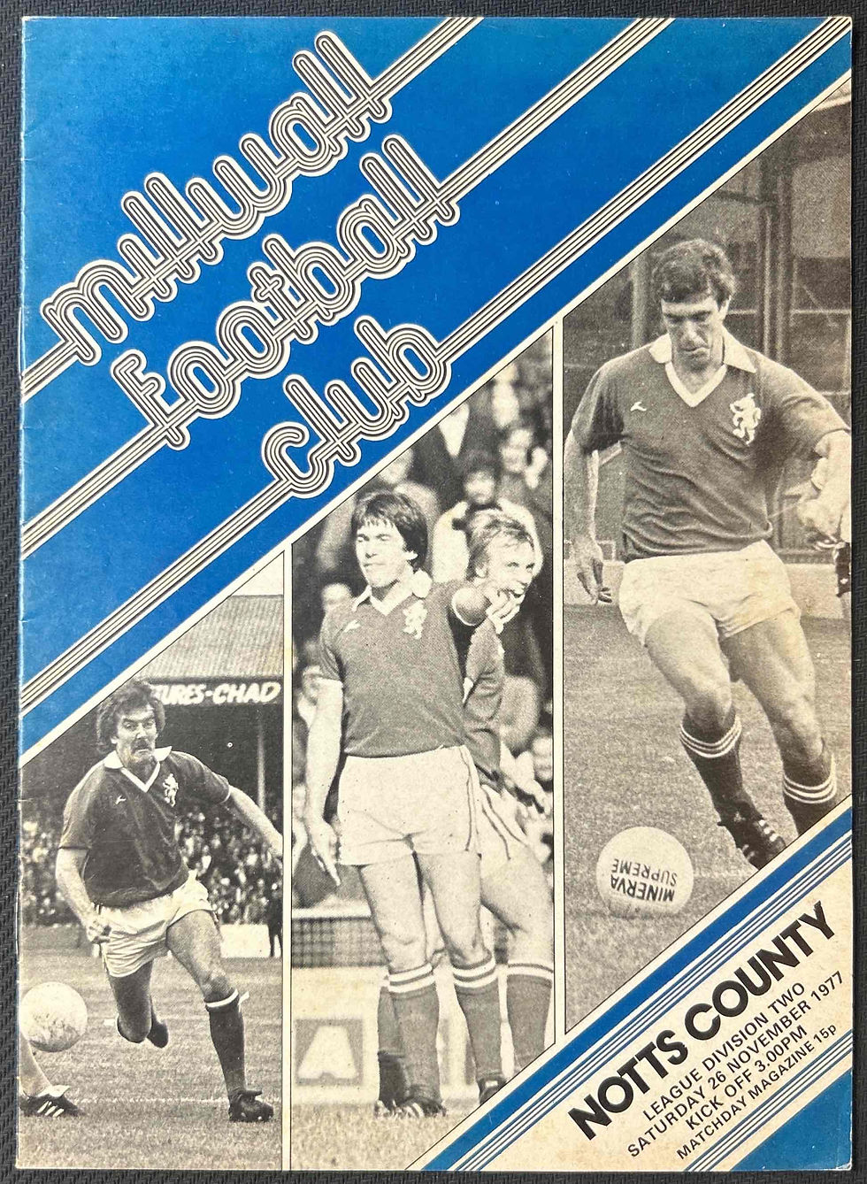 1977 Nov 26 Millwall V Notts