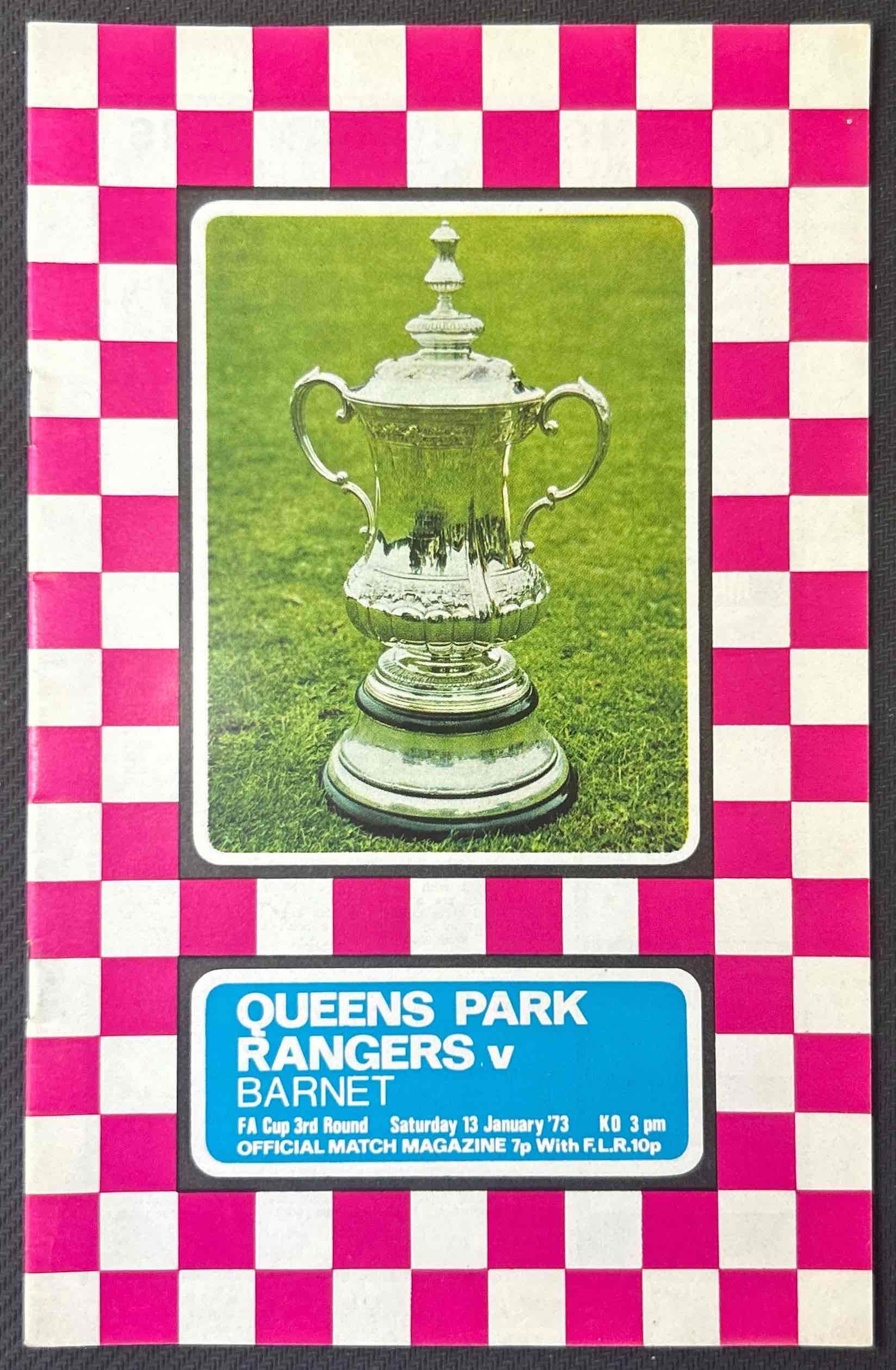 1973 Jan 13 QPR V Barnet