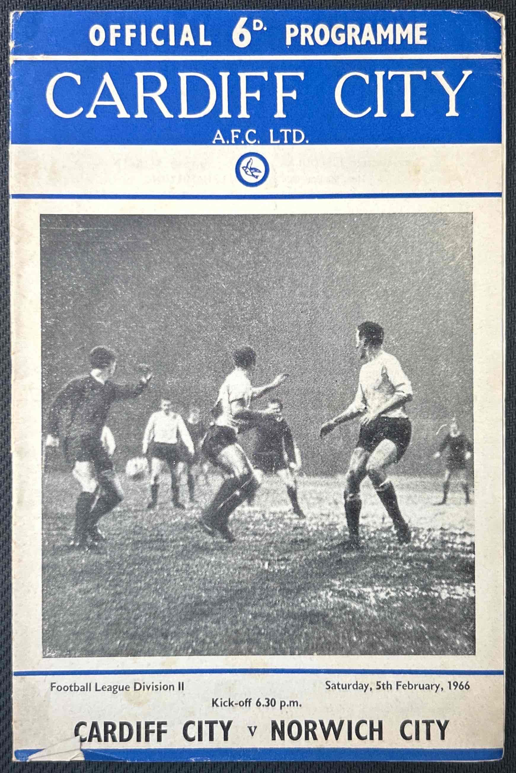 Cardiff Football Programmes