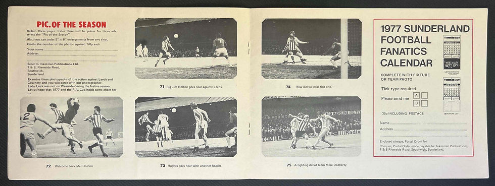 1977 Jan 8 Sunderland V Wrexham