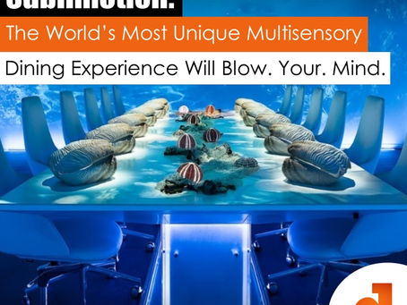 Sublimotion: The World’s Most Unique Multisensory Dining Experience Will Blow Your Mind.