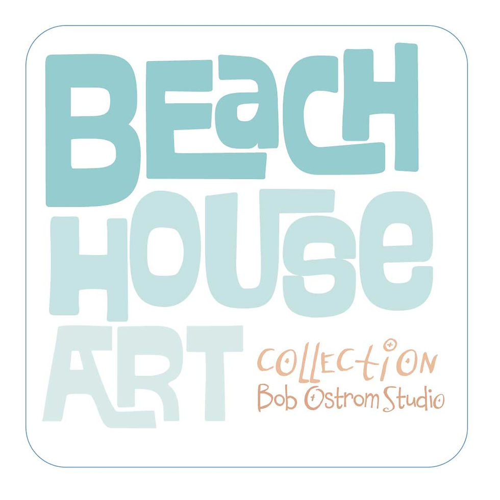 Beach House Art Collection by Bob Ostrom Studio