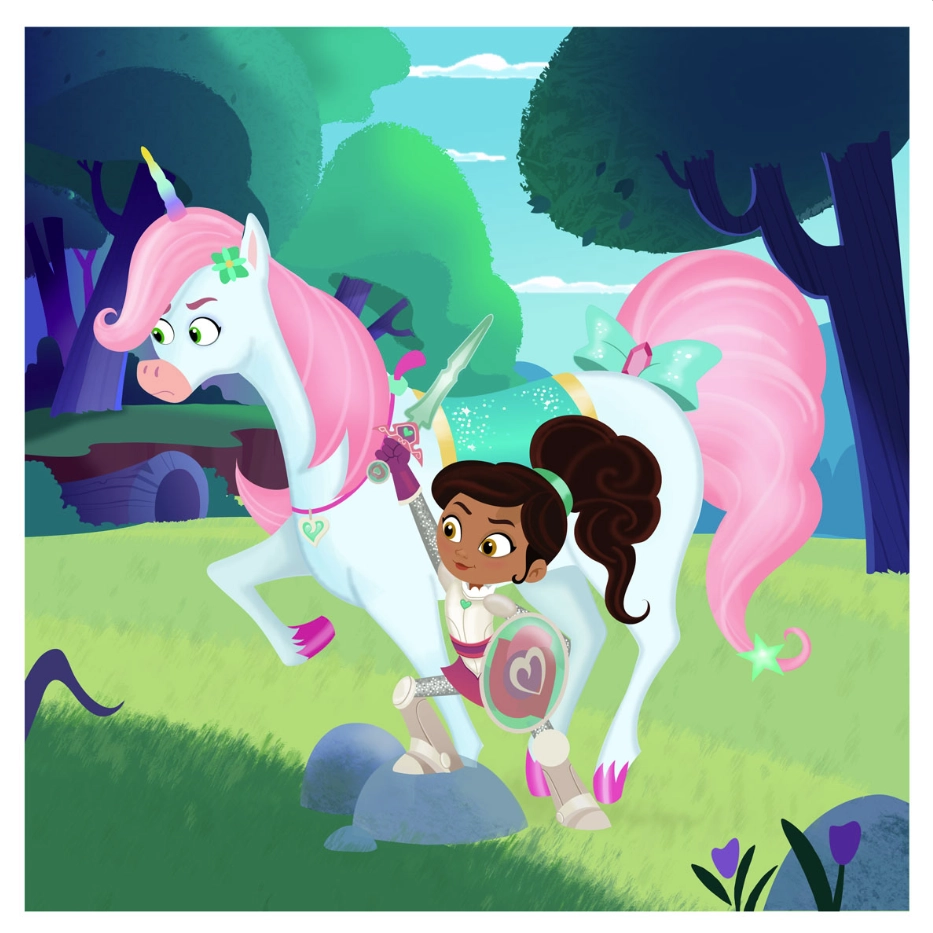 nella the princess knigh cover art by bob ostrom 