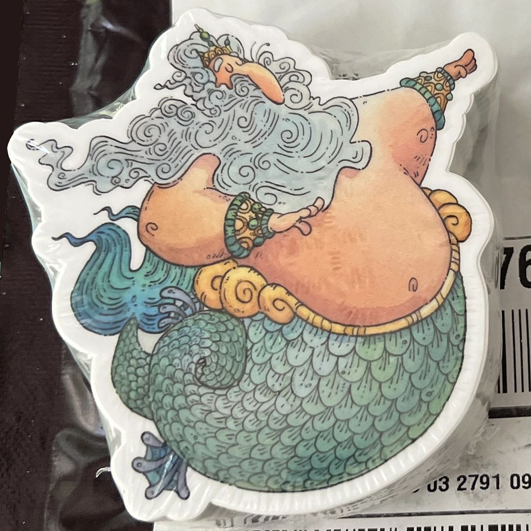 Poseidon sticker