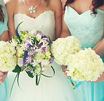 Bride and Bridesmaids