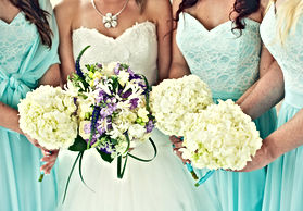 Wedding floral bouquets