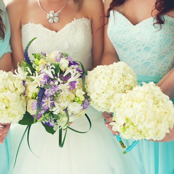 Bride and Bridesmaids