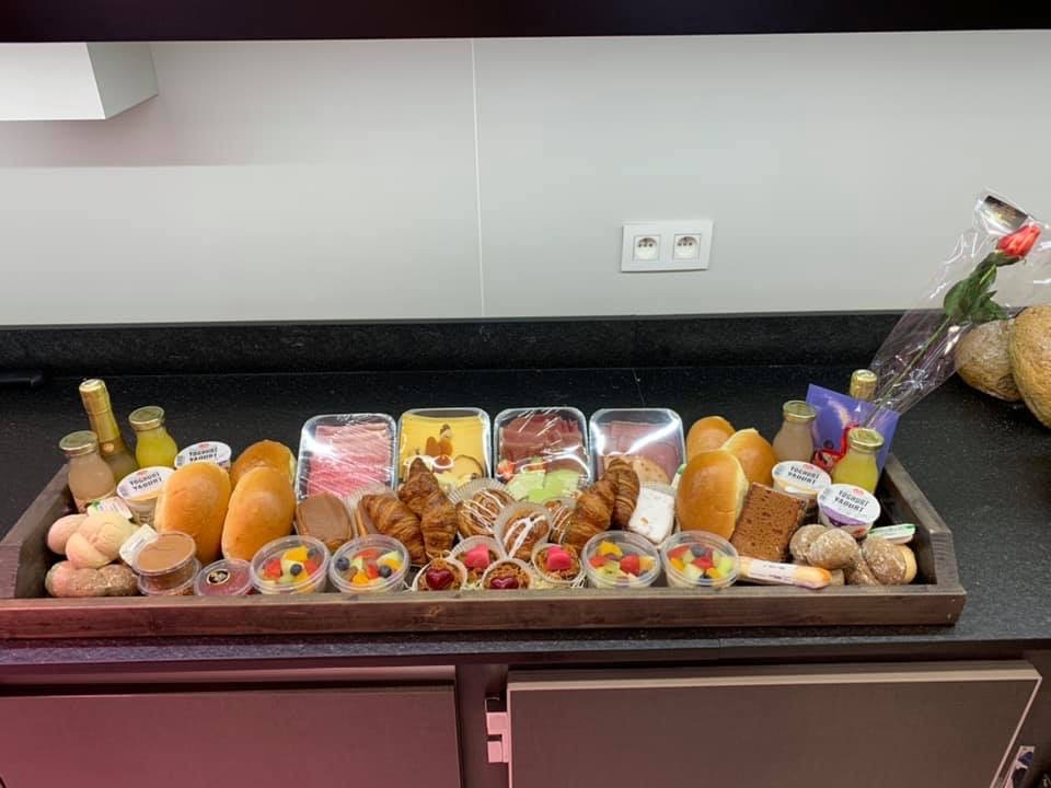 Arranged Food and Objects