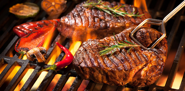 Arranged Food and Objects