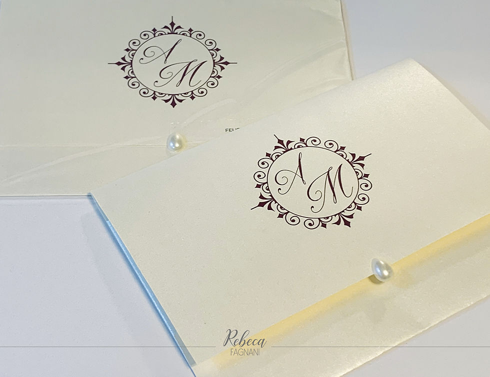 Miniatura: Convite: Marsala Perolado