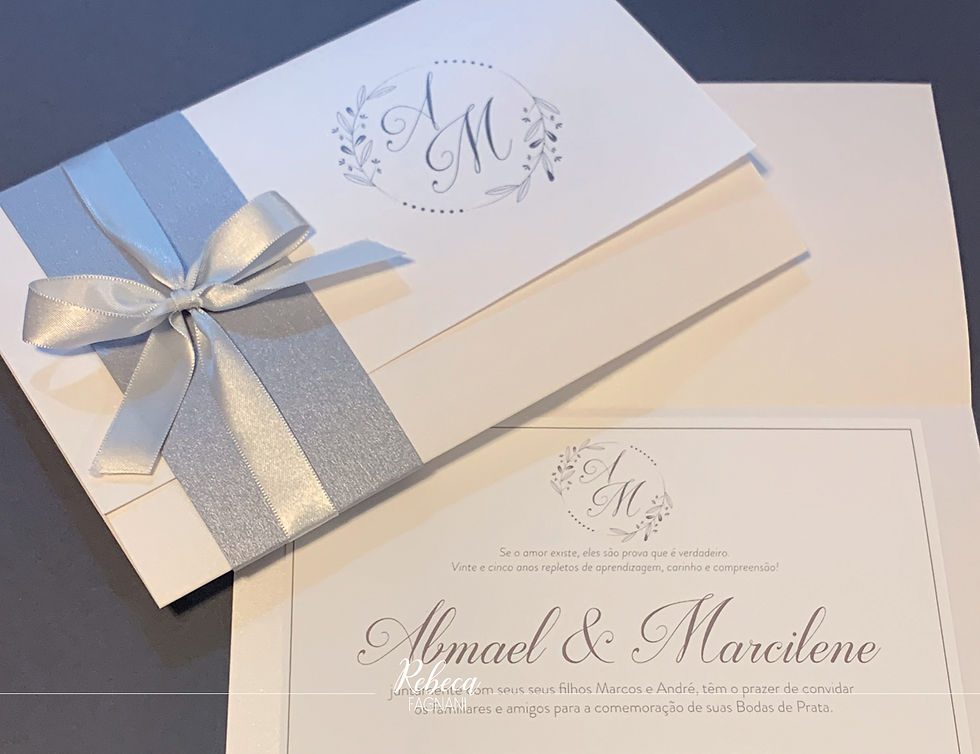 Miniatura: Convite Bodas de Prata