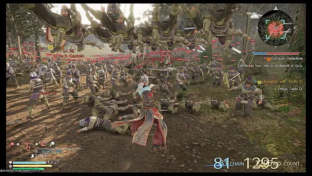 Dynasty Warriors 9 battle