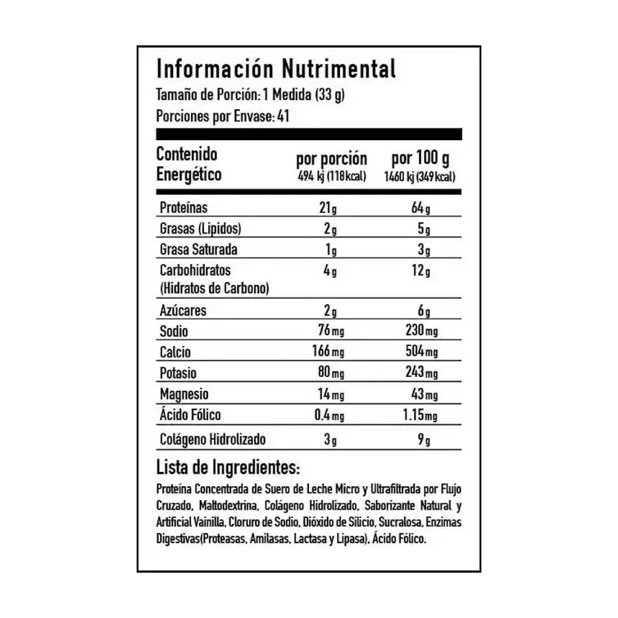 Proteina Colágeno Ácido Fólico para Mujer Sexy Fit 3 Libras