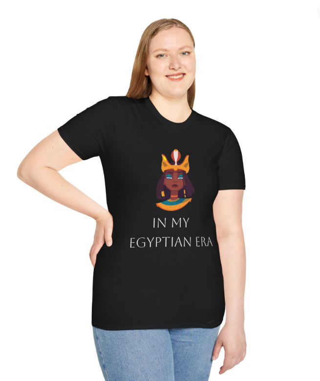 Unisex Softstyle T-Shirt - 'In My Egyptian Era' - Ancient Egypt Graphic Tee