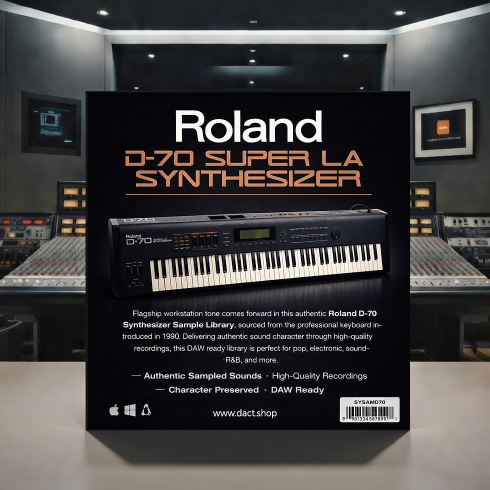 Thumbnail: Roland D-70 Synthesizer Sample Library