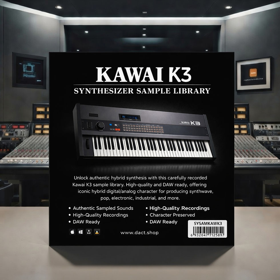 Miniatura: Kawai K3 Synthesizer Sample Library