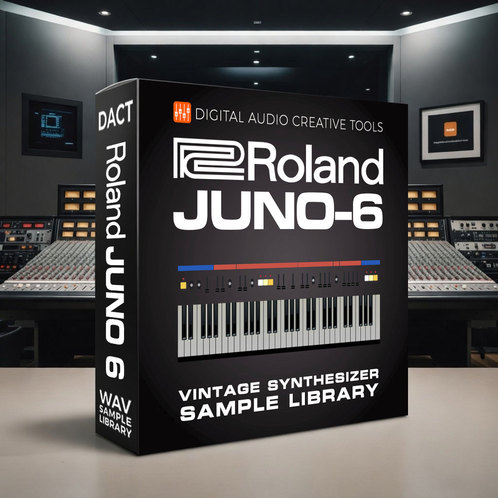 Roland Juno-6 Synthesizer Sample Library