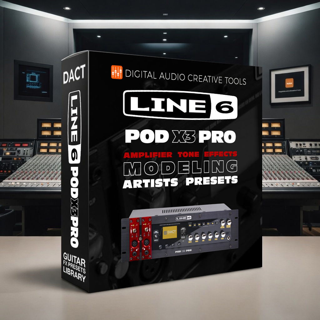 Line 6 POD X3 Pro Amplifier Modeling & FX Presets Library