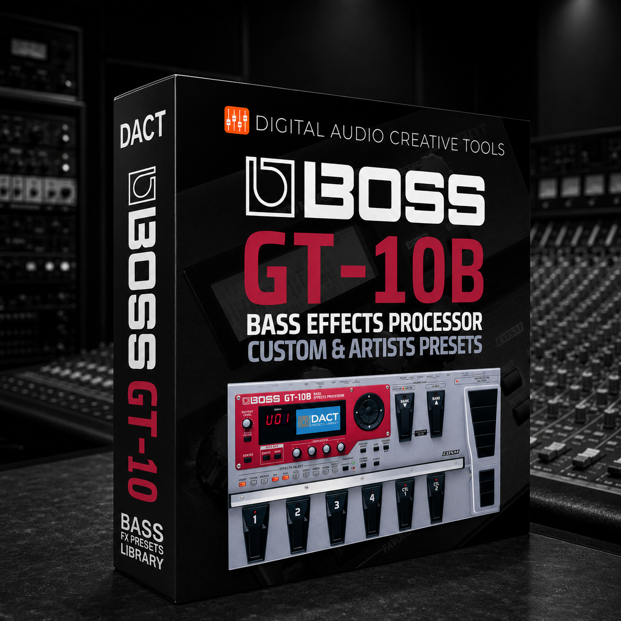 Boss GT-10B Amplifier Modeling & FX Presets Library