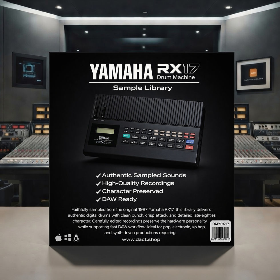 Thumbnail: Yamaha RX17 Drum Machine Sample Library