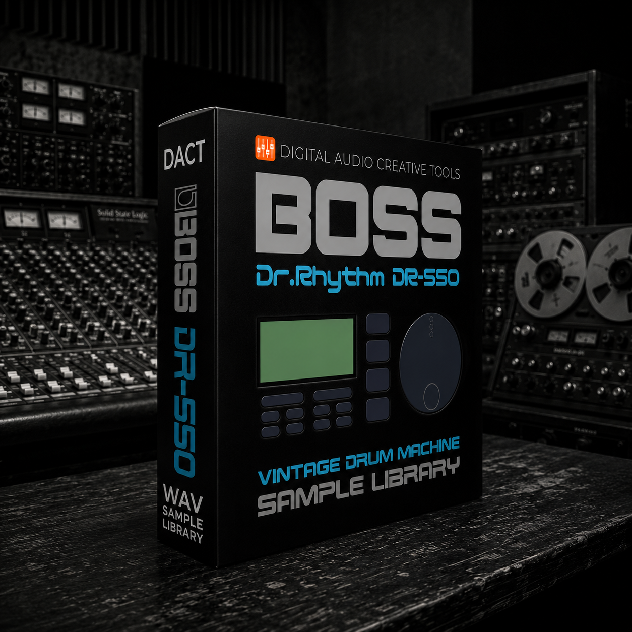Boss DR-550 Drum Machine Sample Library