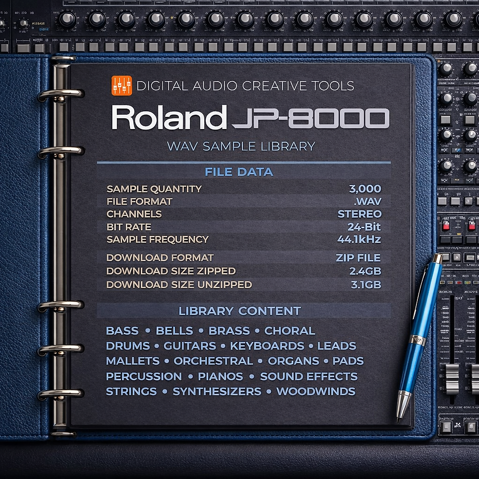 Thumbnail: Roland JP-8000 Synthesizer Sample Library