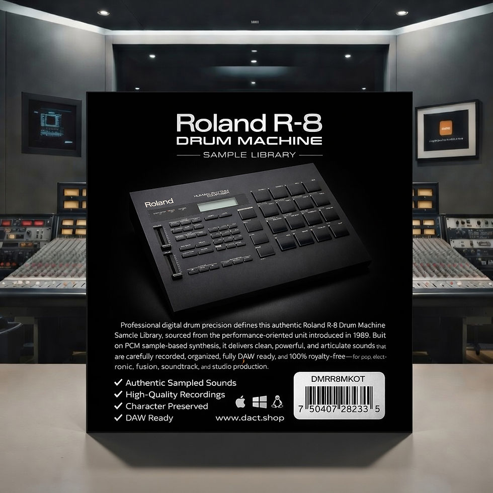 Miniatura: Roland R-8 Drum Machine Sample Library