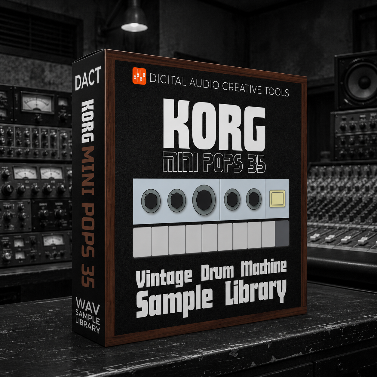 Korg Mini Pops 35 Drum Machine Sample Library