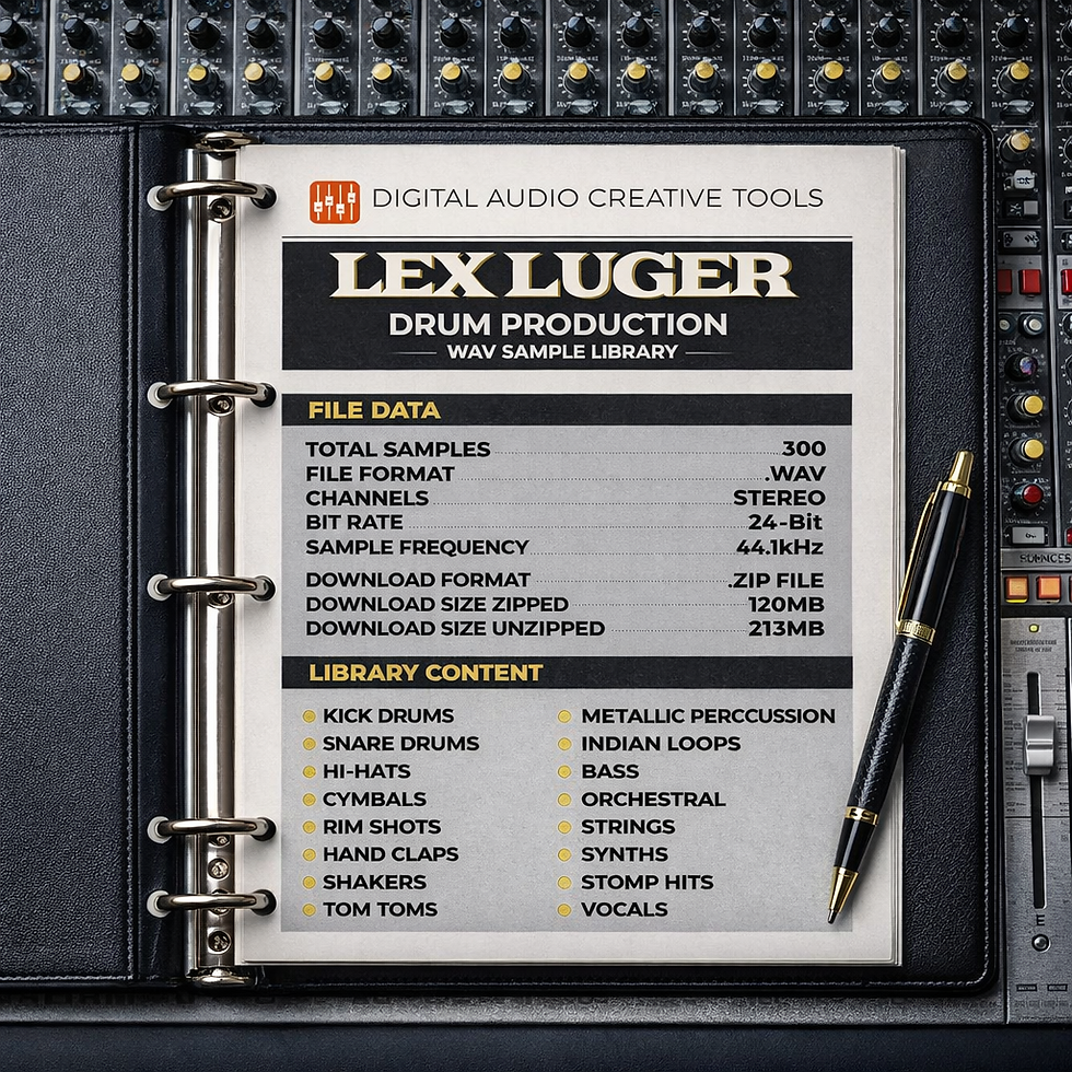 Miniatura: Lex Luger Hip-Hop Hitmakers Sample Library