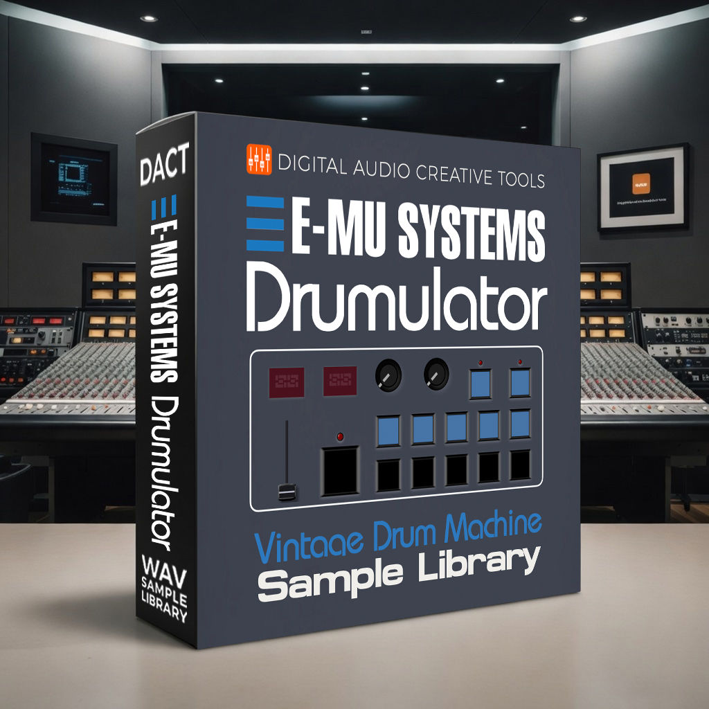 E-MU Drumulator Drum Machine Sample Library