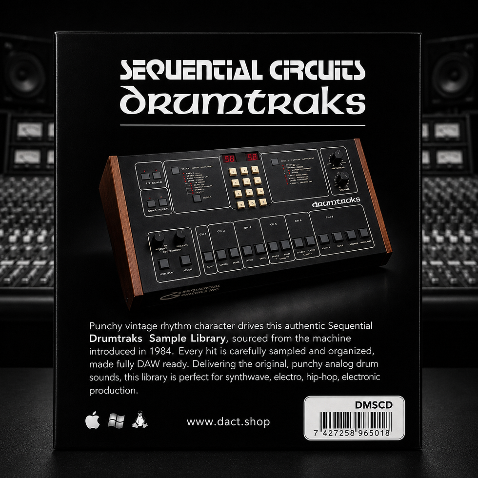 Thumbnail: Sequential Circuits Drumtraks Drum Machine Sample Library